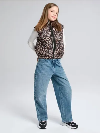 Barrel wide leg farmerke sa ispranim efektom