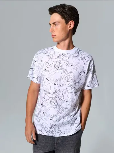 Pamučna comfort majica Looney Tunes