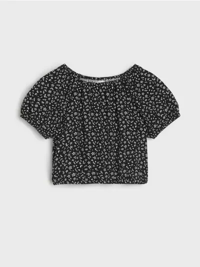 Bluza s cvjetnim uzorkom