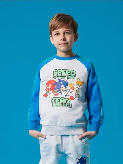 Duks sa printom Sonic the Hedgehog