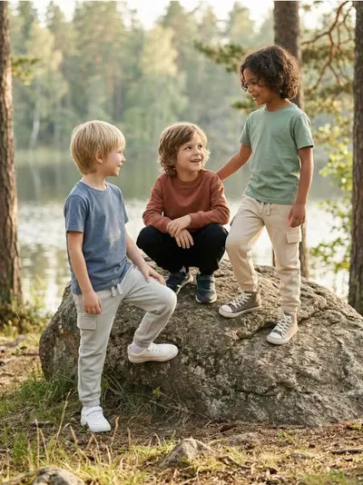 Široke trenerke 3 pack