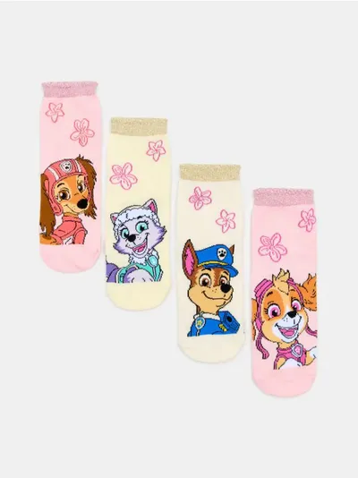 Rebraste čarape 4 pack PAW Patrol