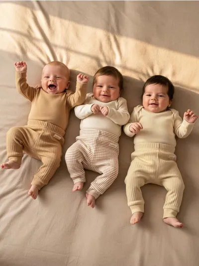 Rebraste helanke 3 pack