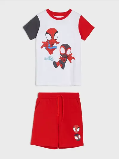 Pamučni komplet: majica i šorti Spider-Man