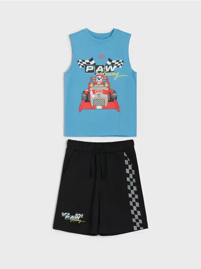 Opušten komplet: majica i šorc PAW Patrol