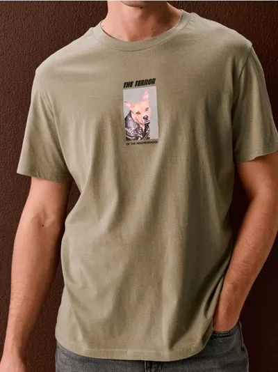 Pamučna majica s printom