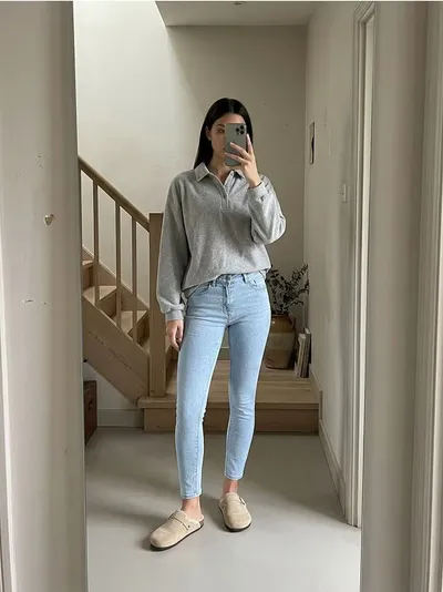 Skinny farmerke