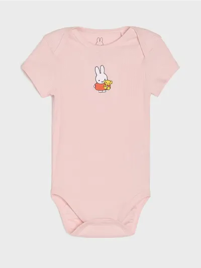 Bodi od rebraste pletenine Miffy