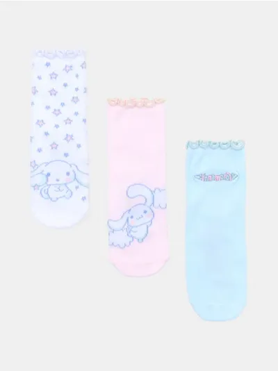 Čarape - 3 para Cinnamoroll