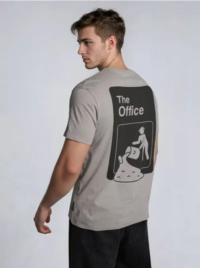 Pamučna majica kratkih rukava The Office