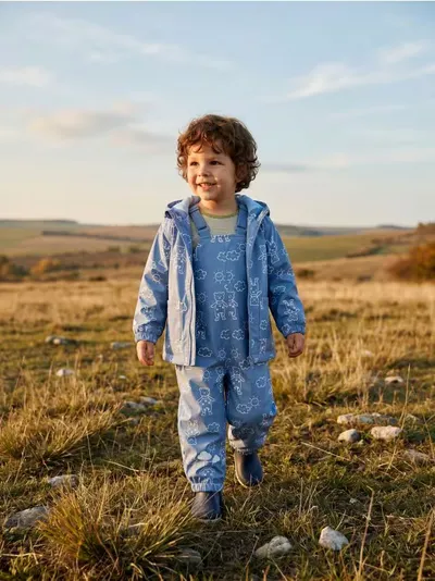 Prijelazna jakna s kapuljačom i reflektirajućim elementima