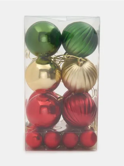 Set božićnih kuglica 12 pack