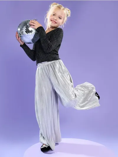 Wide leg hlače