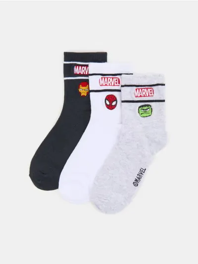 Čarape s vezom, 3 komada Marvel