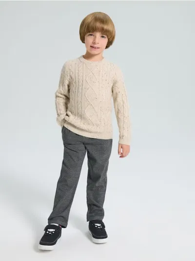Pull-on pantalone sa mešavinom viskoze