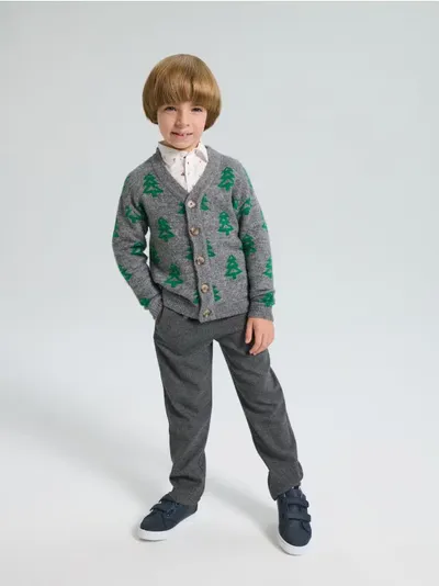 Pull-on pantalone sa mešavinom viskoze