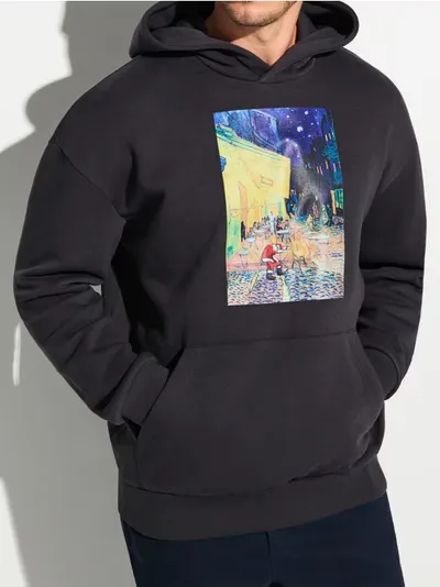 Hoodie sa božićnim printom