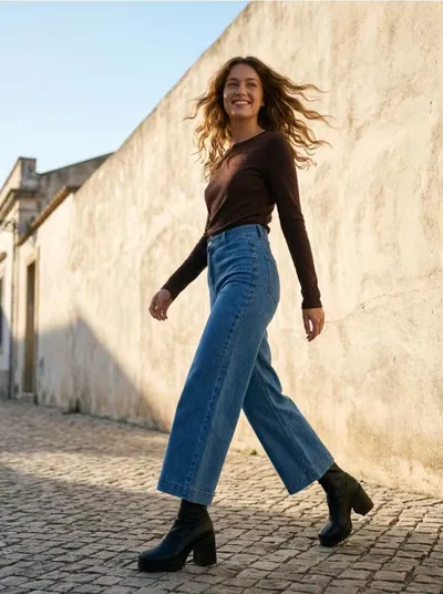 Culotte farmerke