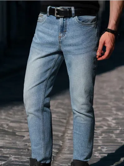 Farmerke cropped skinny