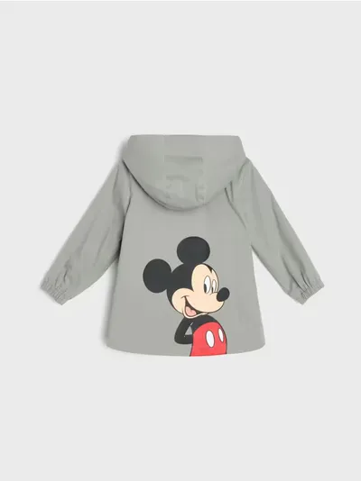 Jakna s kapuljačom i našivenim džepovima Mickey Mouse