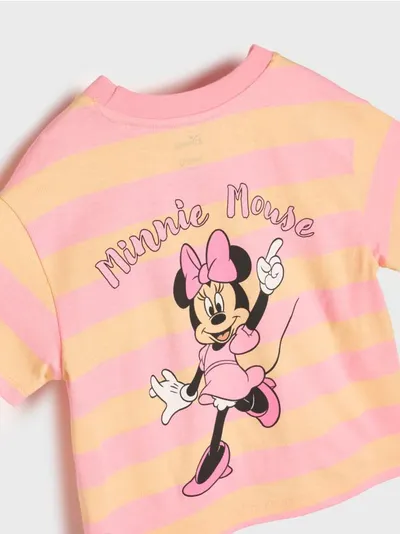 Pamučna majica s printom Minnie Mouse