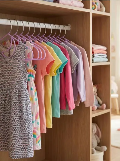 Set vješalica za odjeću s mjesecom, 10 kom