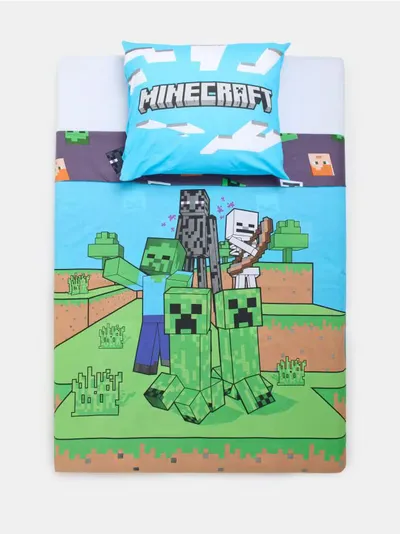 Set posteljine od pamuka Minecraft