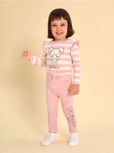 Pantalone s volanom i mašnom Mini Smiley®