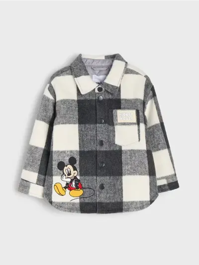 Karirana košulja-jakna Minnie Mouse
