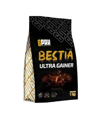 6PAK Nutrition Bestia Ultra Gainer 1kg | Suplementi - Bosna i Hercegovina