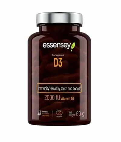 Essensey Vitamin D3 2000IU 120caps | Suplementi - Bosna i Hercegovina