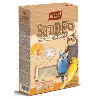 Vitapol pijesak za ptice,miris naranče, 1,5 kg