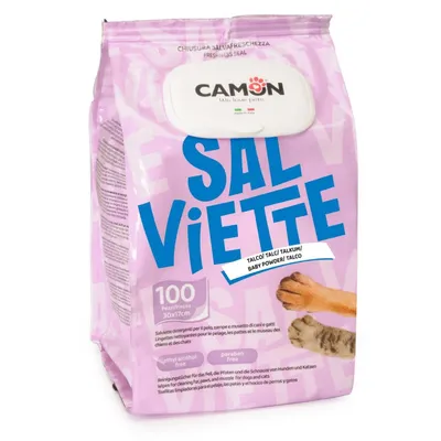 Camon Vlažne maramice sa talkom 100 kom
