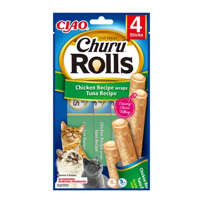 EU731 Churu Rolls, meso piletine i tune, 4 x 10 g