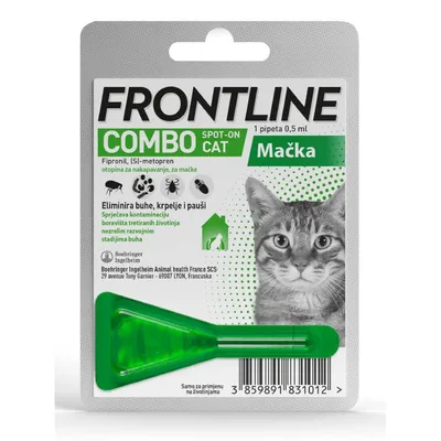 FRONTLINE® Combo Spot-on Cat, otopina za nakapavanje za mačke