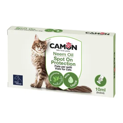 Camon Spot-on ampula za mačke s Neem uljem protiv vanjskih parazita