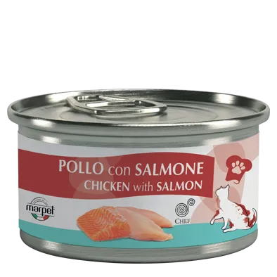 Marpet Chef hrana za mačke sa piletinom i lososom, 80 g