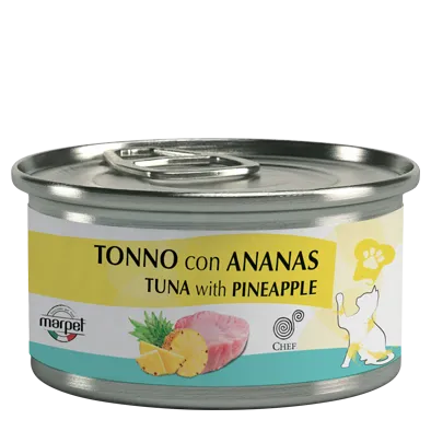 Marpet Chef hrana za odrasle mačke od tunjevine i ananasa, 80 g