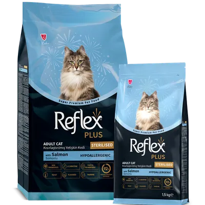 Reflex Plus losos hrana za sterilisane mačke 1,5 kg
