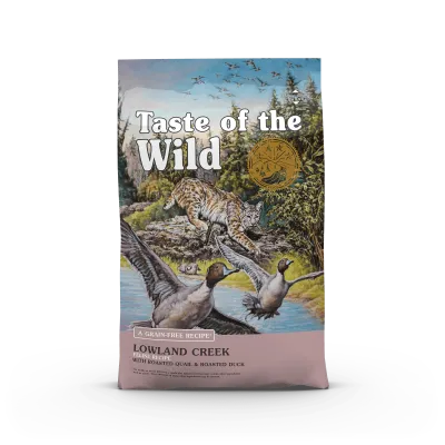 Taste of wild Lowland Creek, prepelica i patka, 2 kg