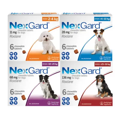 Nexgard tablete za žvakanje za pse, 1 kom