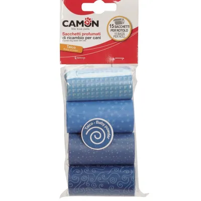 Camon zamjenske higijenske vrećice za pse s mirisom Baby Powder-a