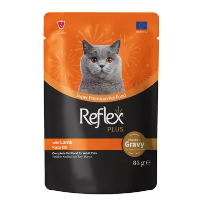 Reflex Plus janjetina u umaku hrana za odrasle mačke