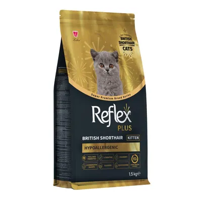 Reflex Plus hrana za britanske kratkodlake mačiće 1,5 kg