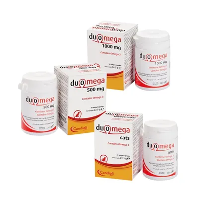 DUOMEGA 500 mg, 30 mekih kapsula