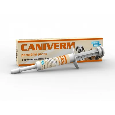 Caniverm oral pasta za pse i mačke 4ml