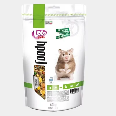 Foody Premium hrana za hrčke, 600 g