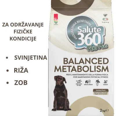 Pet360 Salute Fiber plus URAVNOTEŽENI METABOLIZAM, 2 kg