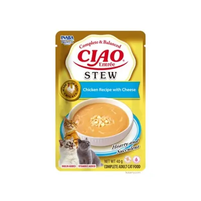 Inaba CIAO Entrée Stew piletina i sir – kremasti gulaš, 40 g