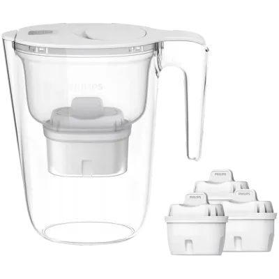 PHILIPS Bokal za filitriranje vode AWP2933WHT4/10 (3 dodatna filtera)
